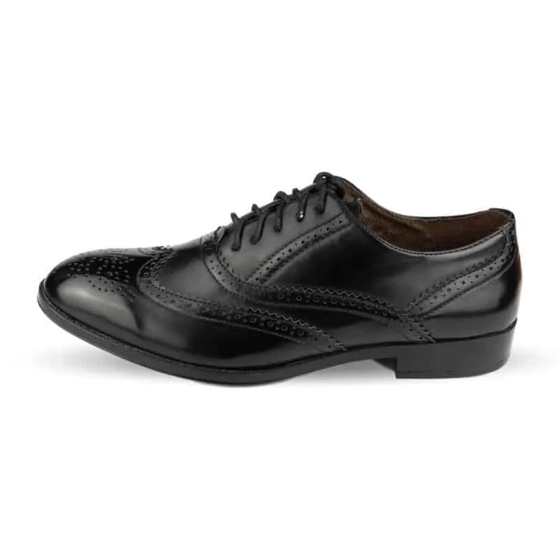 Womens Smart Shoe Black Lace Up
