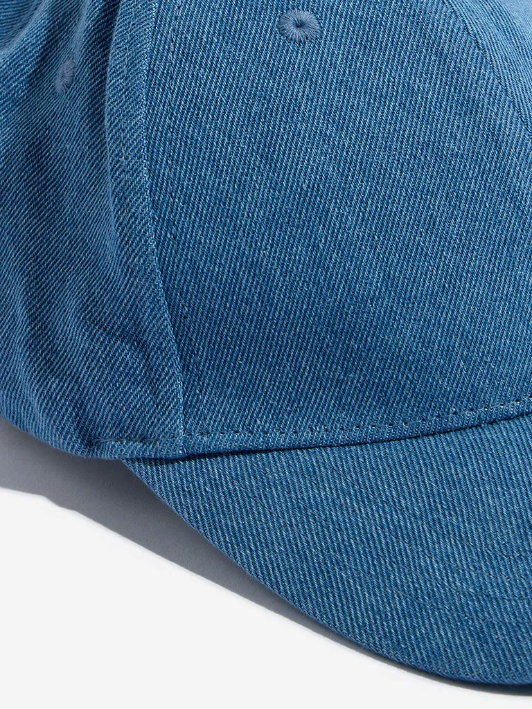Wunderlove Blue Denim Baseball Cap
