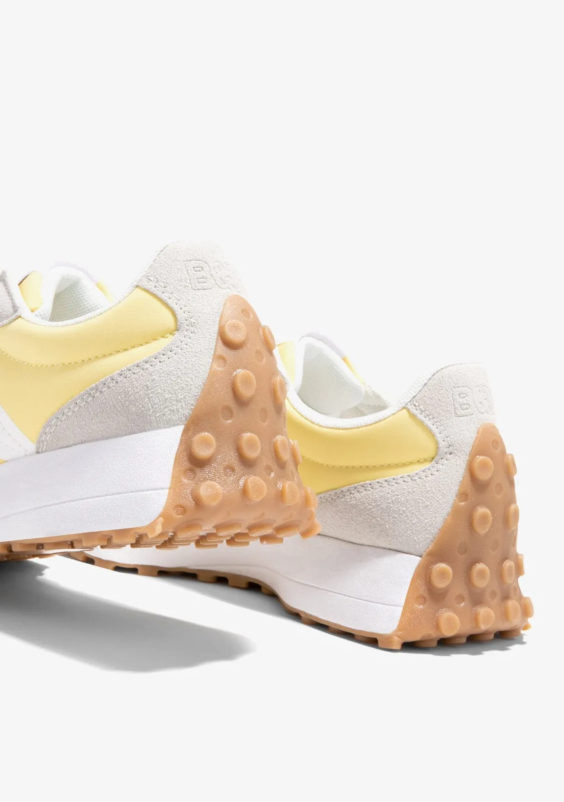 Yellow Logo Sneakers